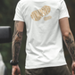 T-shirt Pinda Power - bedrukking voor- en achterkant