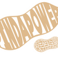 T-shirt Pinda Power - bedrukking voor- en achterkant